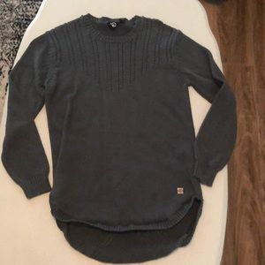 S Green/Grey TenTree Sweater